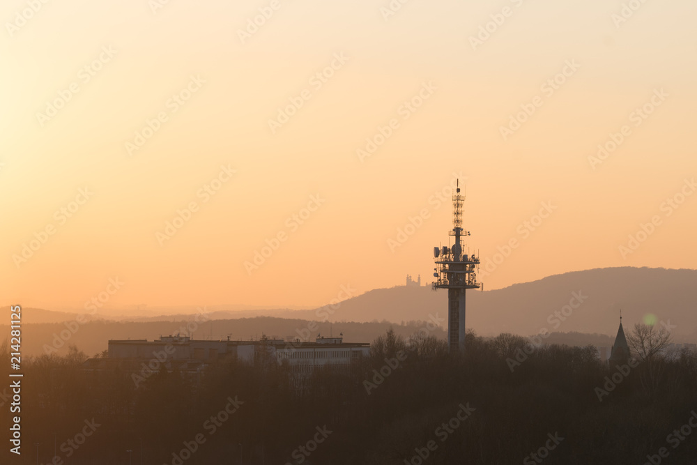 Obraz premium krakow at dusk