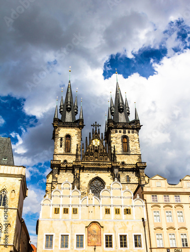 Church of our lady before tyn at Prague