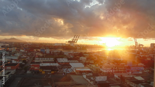 Porto de Itajaí-SC Amanhecer