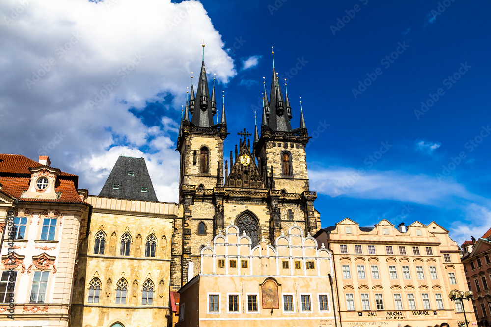 Church of our lady before tyn at Prague, Czech