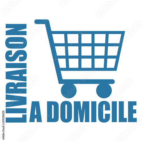 Logo livraison à domicile.