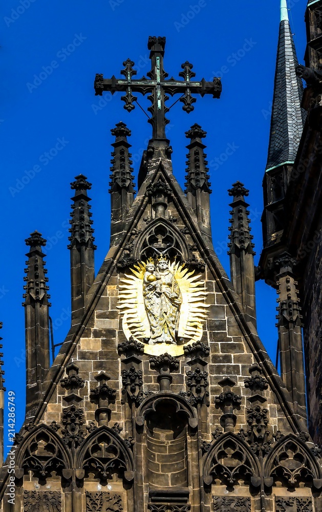 Obraz premium Church of our lady before tyn at Prague