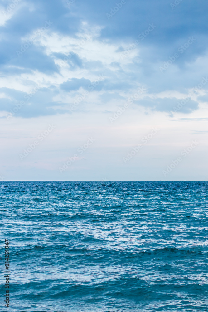 Fototapeta premium sunset and sea scapes on a beach