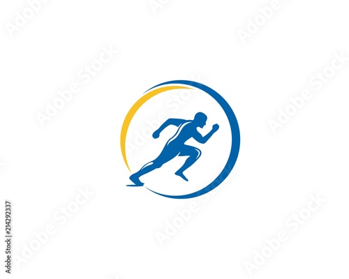 Chiropractic sport logo