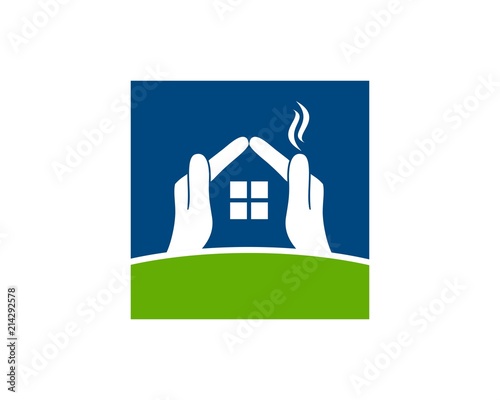 Protection house logo