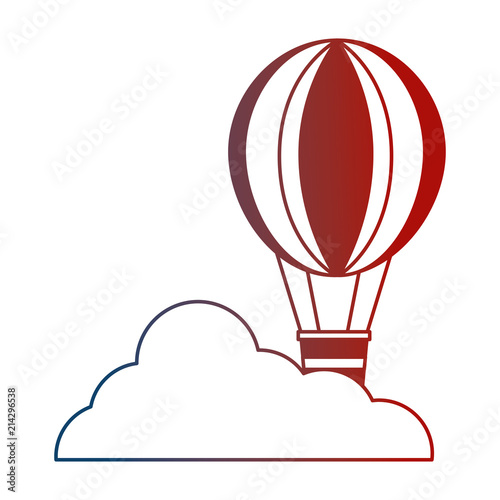 hot air balloon recreation cloud