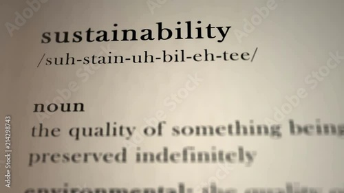 Sustainability Definition