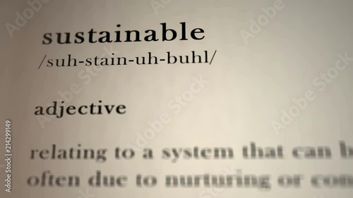 Sustainable Definition