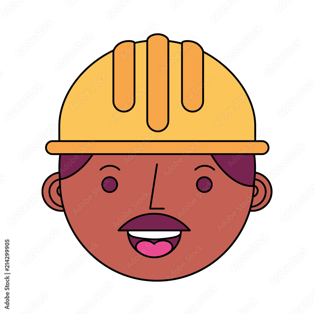 head construction builder avatar character head construction builder avatar character