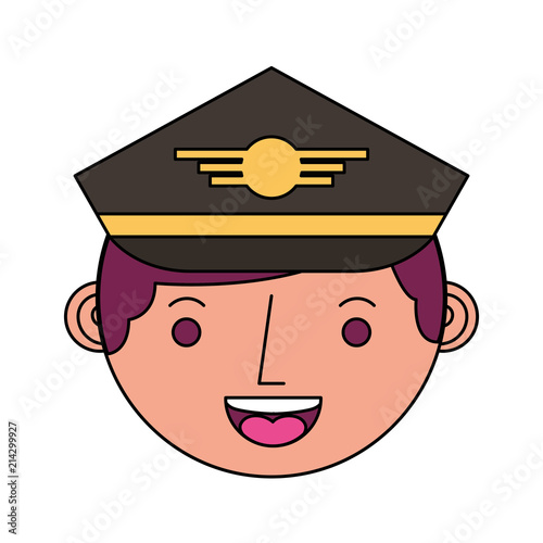 airplane head pilot avatar character