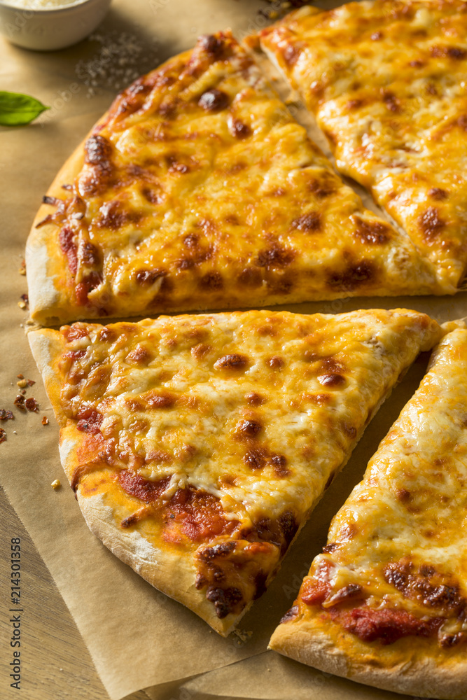 Homemade Greasy New York Cheese Pizza Homemade Greasy New York Cheese Pizza