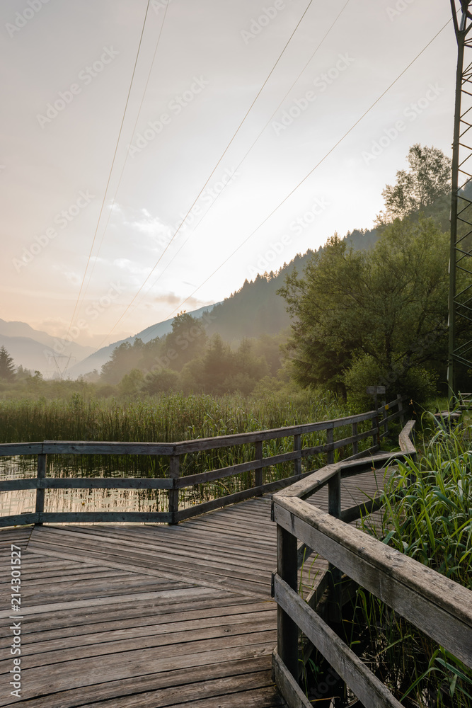 Obraz premium Lago d'Ampola, Italy