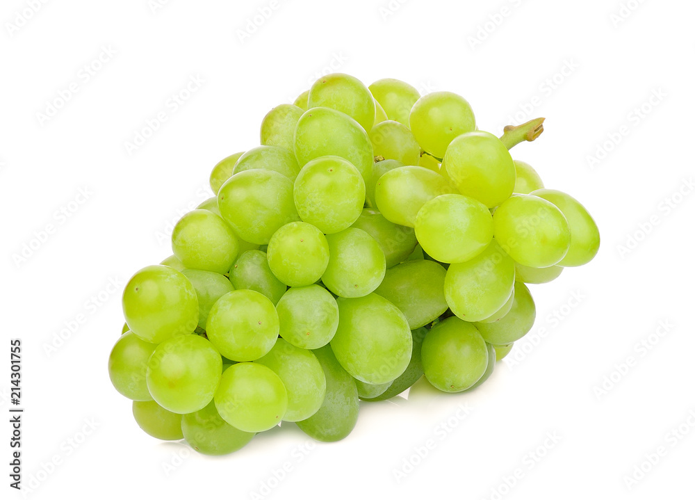green grape isolated on white background green grape isolated on white background