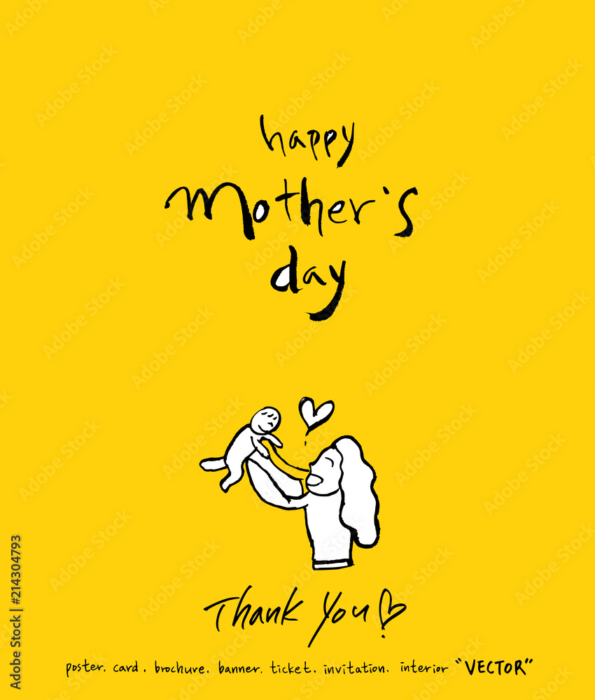 Obraz premium 인사말 / 손으로 쓴 글씨체