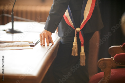 Maire during a wedding