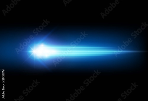 Abstract speed movement blue arrows technology communicate background, vector illustration