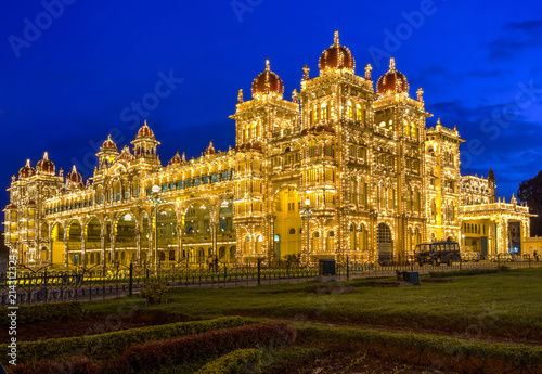 Mysore Palace, India photo