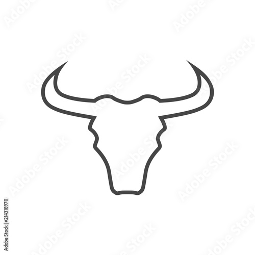 Bull Logo Stock Illustration - Download Image Now - Bull - Animal, 2015,  Animal Body Part - iStock