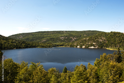 Lac de l'Anse à l'eau, Tadoussac, Parc marin du Saguenay-Saint-Laurent, Region Charlevoix, Provinz Québec, Kanada, Nordamerika © Frank