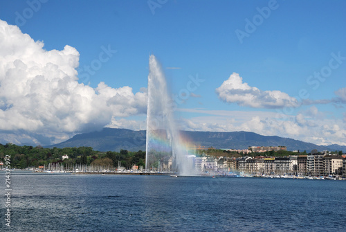 Geneva Panorama, Switzerland. may 2012