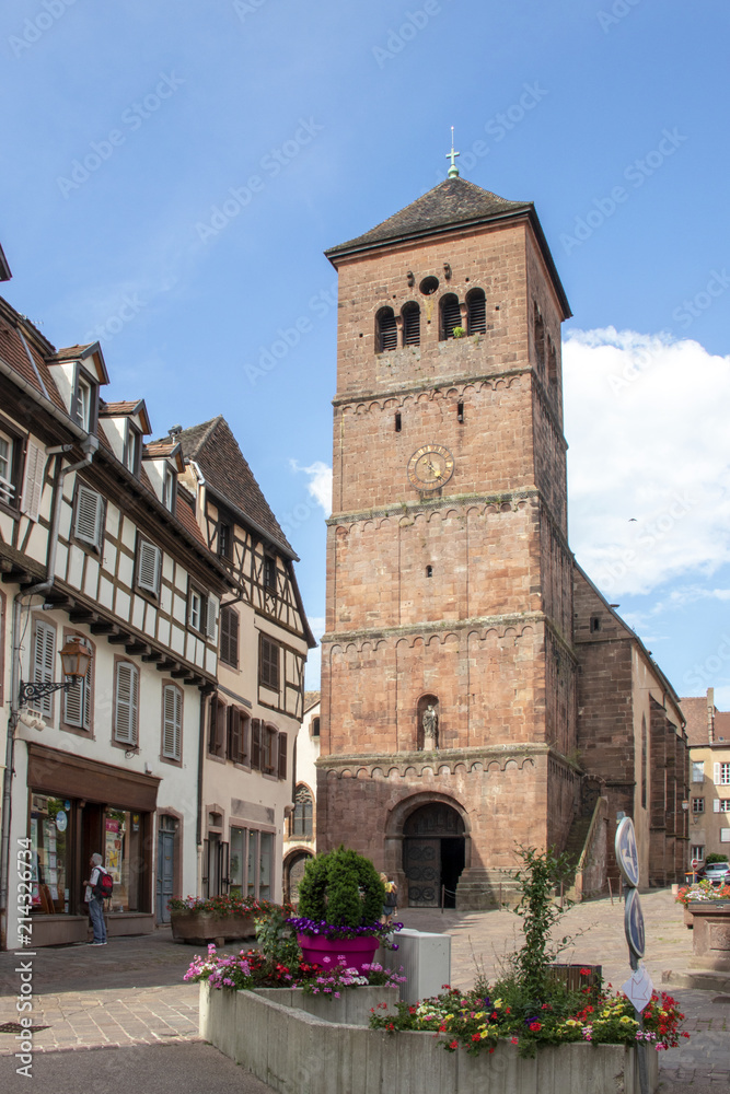 Saverne. Eglise Notre dame de la nativité, Alsace, Bas Rhin. Grand Est