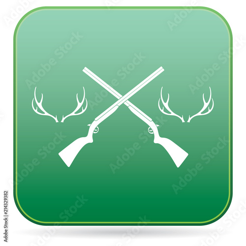 Hunting club logo icon
