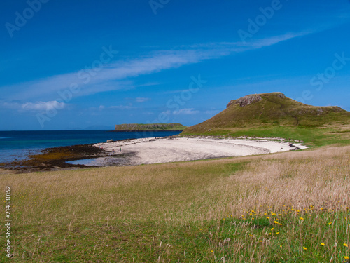 The Coral Beaches (Isle of Skye, Scotland) on a sunny day