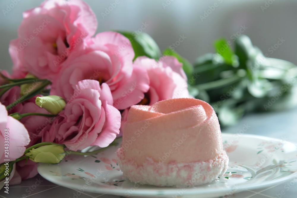 birthday cake and flowers birthday cake and flowers