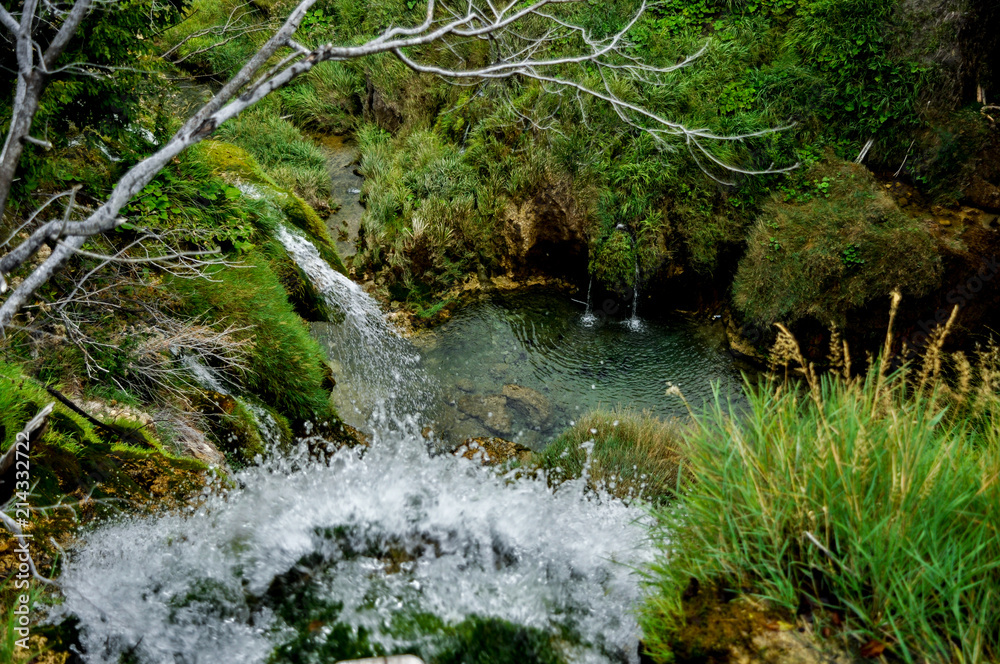 Plitvice waterfall lakes