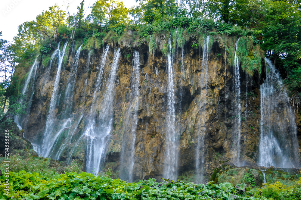 Plitvice waterfall lakes