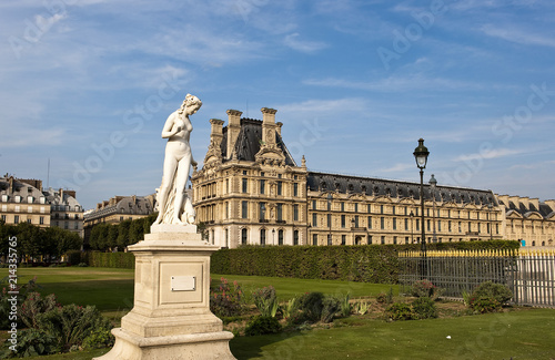 Jardins des Tuileries, Tuilerien, Louvre, Musée des Arts decoratifs, Paris, Ile de France, Frankreich