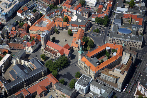 Luftaufnahme Stadt Braunschweig / Aerial view of Brunswick (Germany)