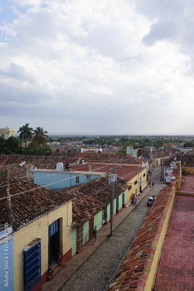 Blick auf die Kolonialstadt Trinidad auf Kuba