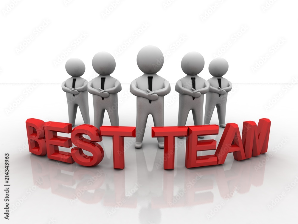 3d rendering business team holding text team
3d rendering business team holding text team