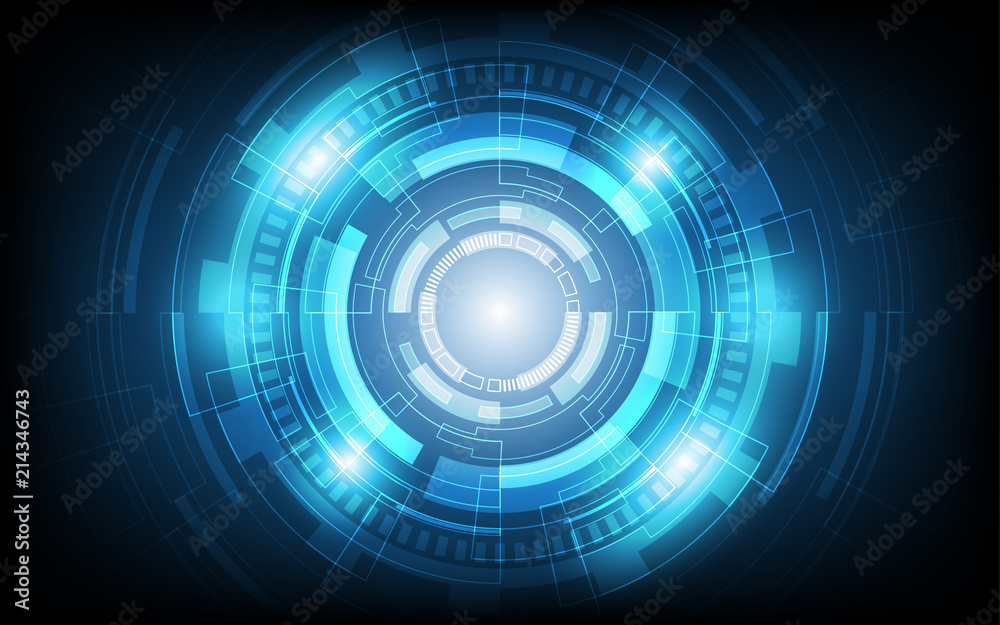 Abstract technology background Hi-tech communication concept innovation background vector illustration Abstract technology background Hi-tech communication concept innovation background vector illustration