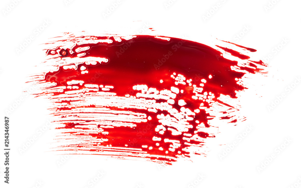 Blood Splatter White Background