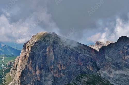 Gewitterstimmung  Dolomiten  S  dtirol