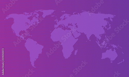 world map background design concept with gradient