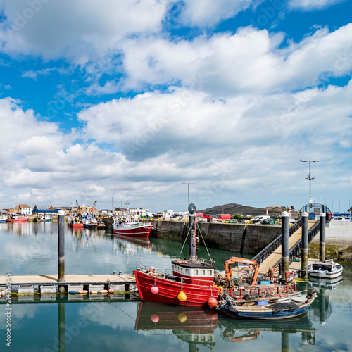Fishing Boats in Howth Harbor