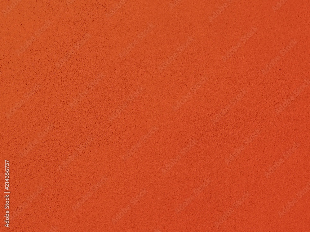 Fototapeta premium Wandputz leuchtend orange