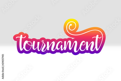 Tournament Banner. Contest Banner Design,