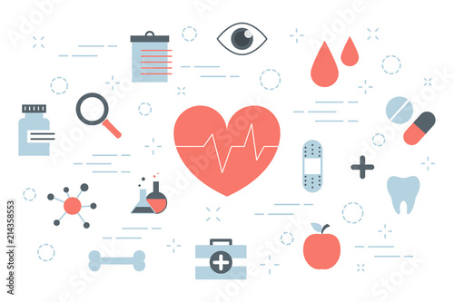 Health concept illustration