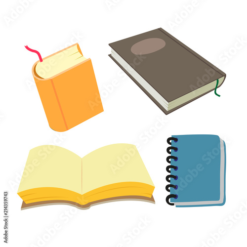 book vector collection design