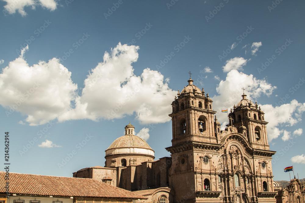 View of cusco on a beautiful sunny day