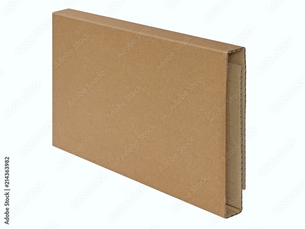 Packaging for book, isolated on White Background Packaging for book, isolated on White Background