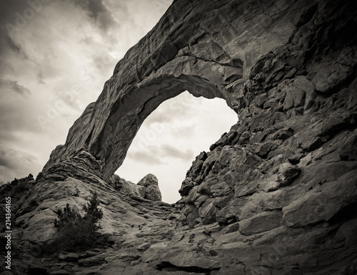north window arch