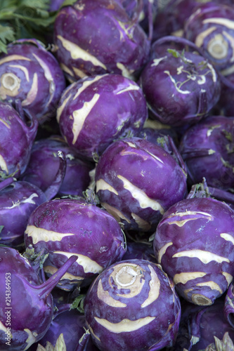 Purple Cabbage Background