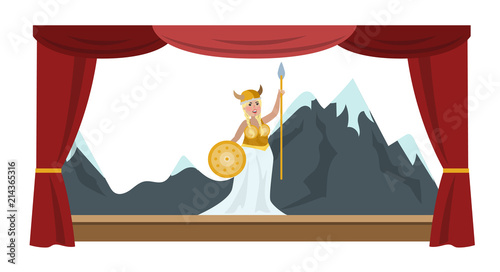 Theater perfomance show
