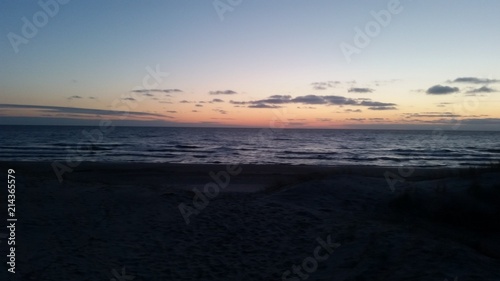 Sunset on the Baltic sea © Jelena