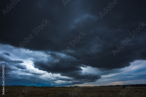Image of storm cloud taken in Lithuania